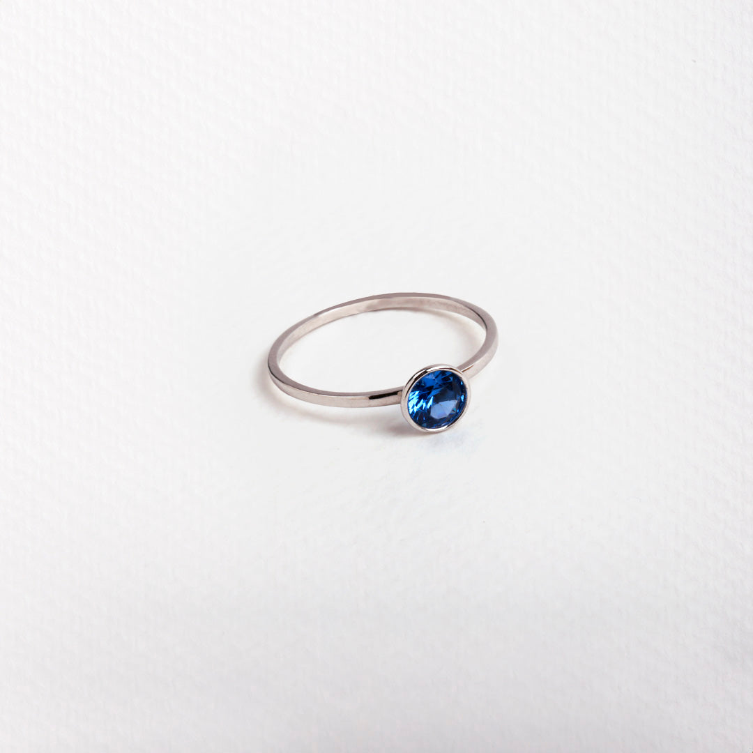 Anillo Piedra Azul