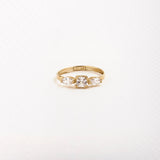 Anillo Marquise y Princesa