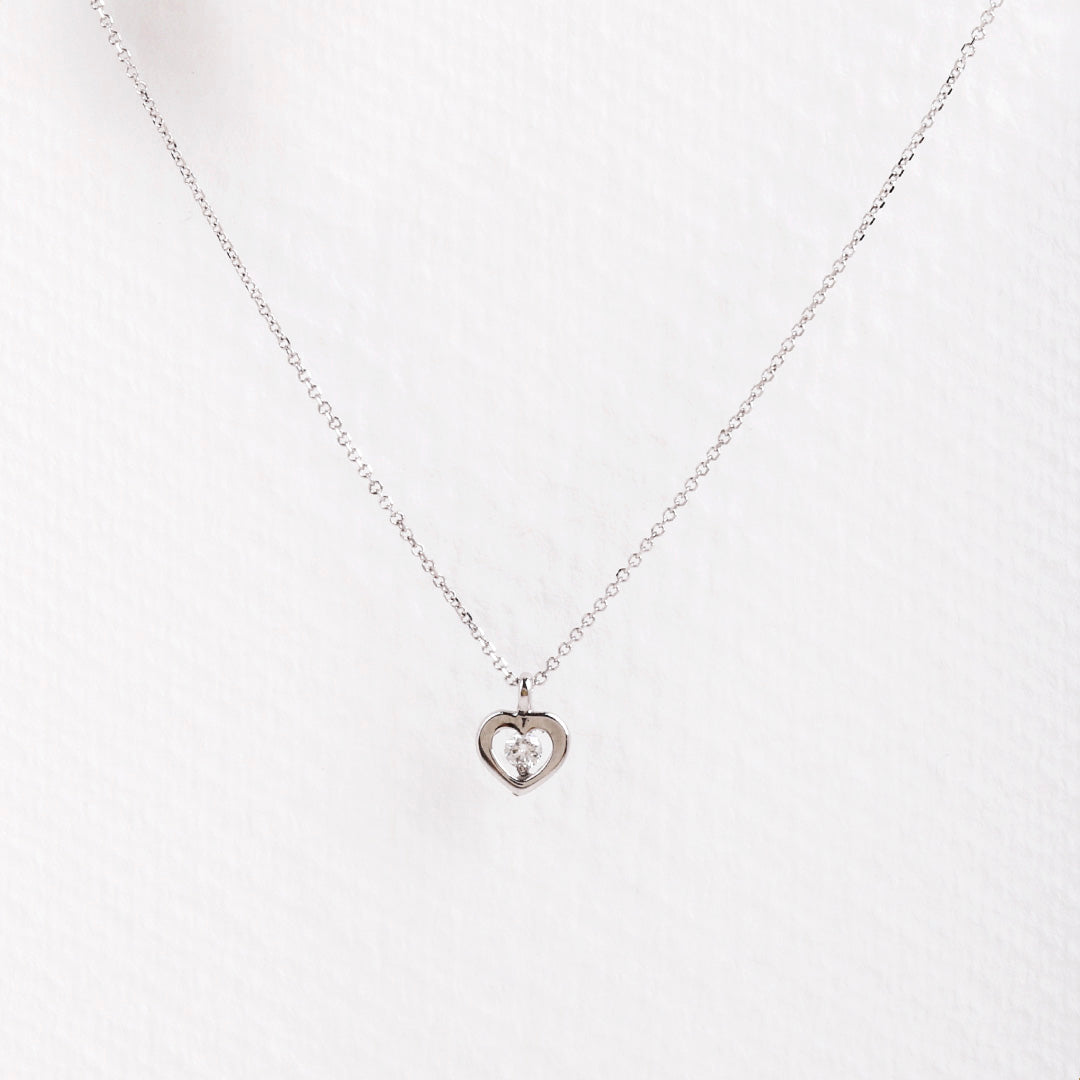 Collar Diamond Heart