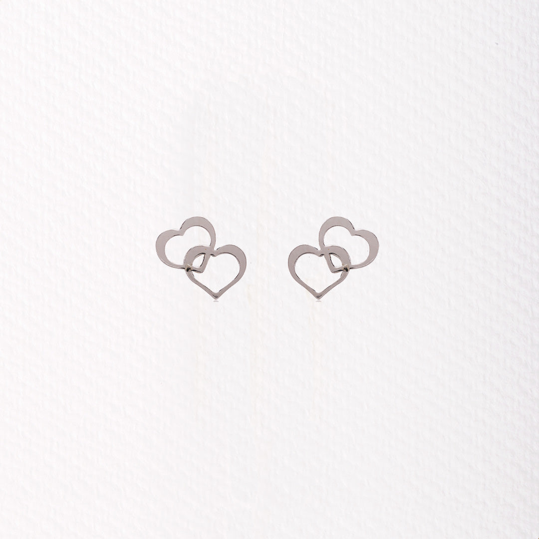 Pendientes Doble Corazon