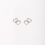 Pendientes Doble Corazon