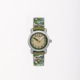 RELOJ - CAMUFLAJE verde